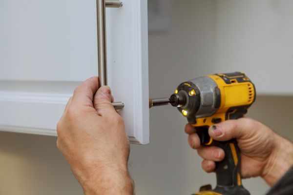 Cabinet Knob Installation in Kingsport